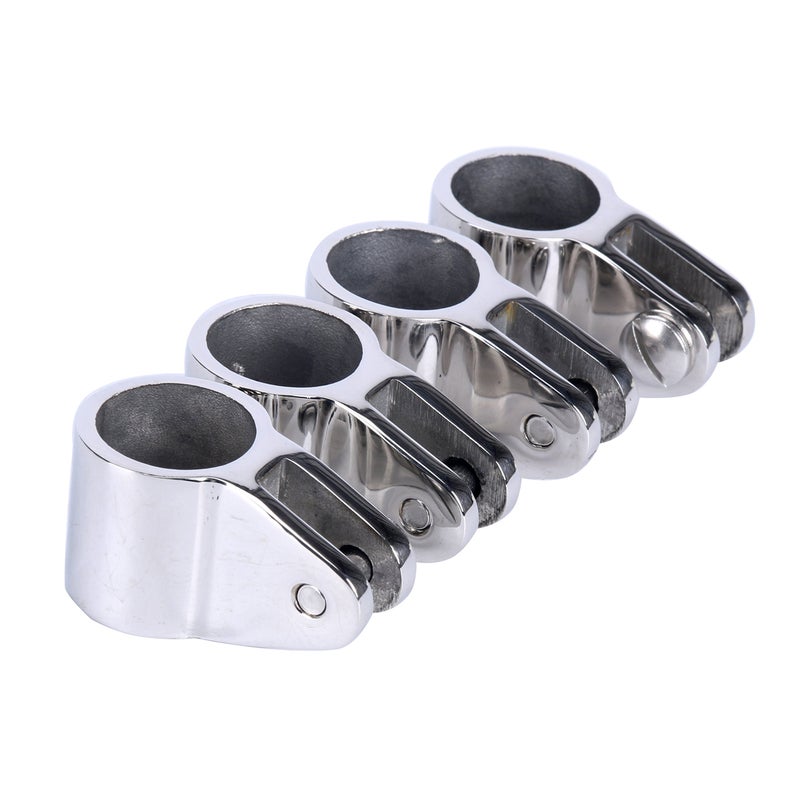 Amarine Made Amarine-made 3 Bow Bimini Top Fittings Fit 7/8" ï¼Œ Bimini Top, LeaningTech, Boat Stainless Steel Jaw Slide Cap Fittings Marine Hardware Set - Image 4